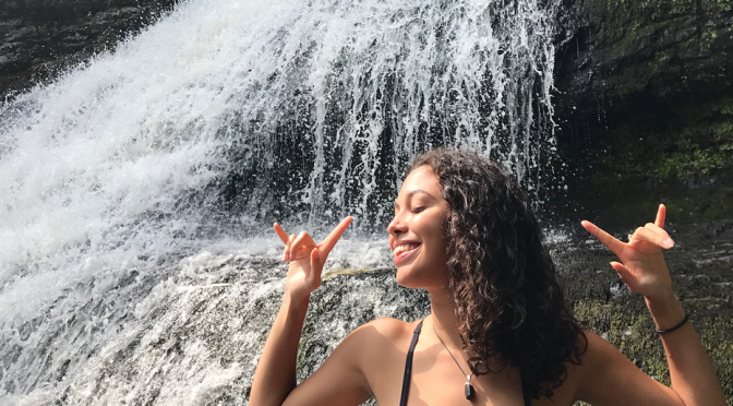 Cute teen with big tits