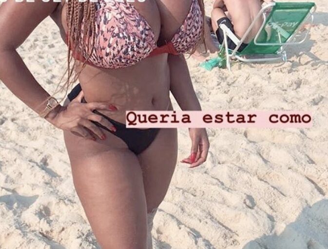 Latin teen with gigantic tits!